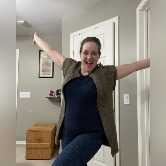 Romeo & Juliet Couture Cardigan Mohair Sweater Size Small but fits a Medium - Picture 2 of 14